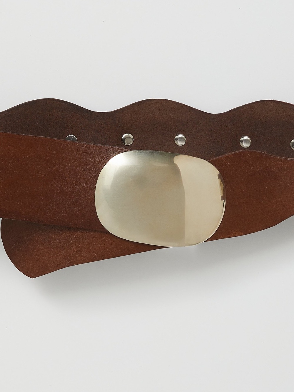 Free People Yoko Hip Belt in Cognac/ Size M/L - Picture 3 of 9